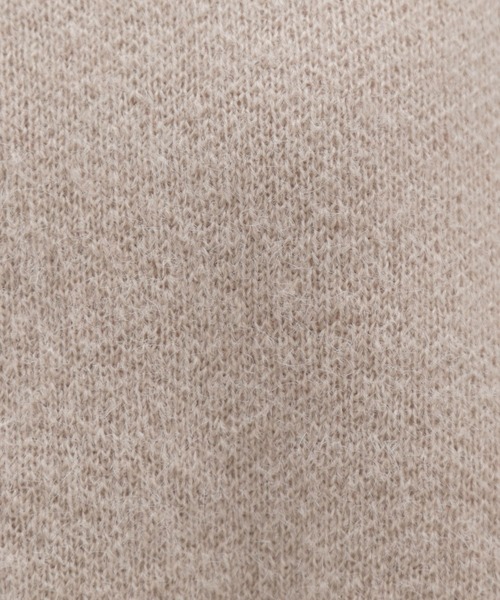 LAKOLE（ラコレ）の「7Gヘアリーヤーンダブルジャカードプルオーバー / 165936（ニット/セーター・レディース・ブラック/ブラウン/ベージュ/ブルー・SMALL/MEDIUM）」の16枚目の写真