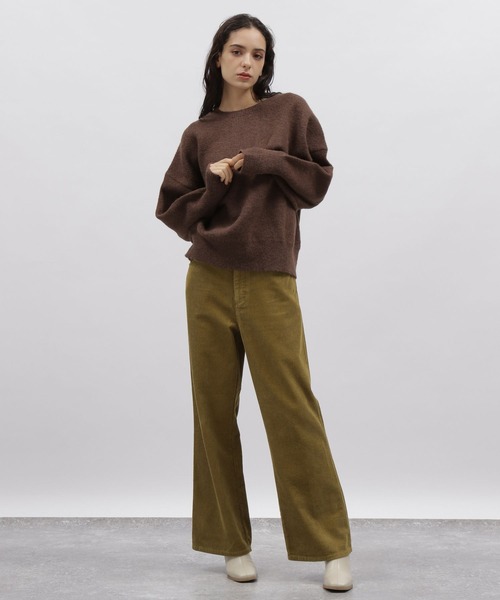 LAKOLE（ラコレ）の「7Gヘアリーヤーンダブルジャカードプルオーバー / 165936（ニット/セーター・レディース・ブラック/ブラウン/ベージュ/ブルー・SMALL/MEDIUM）」の22枚目の写真