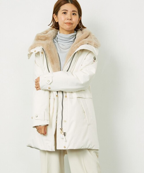 新品⭐︎ケープホーン　ダウンRemota オフホワイト　44 Aresense（アーセンス）の「CAPE HORN/ケープホーン REMOTA/ミドル丈