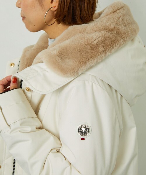 Aresense（アーセンス）の「CAPE HORN/ケープホーン REMOTA/ミドル丈中綿ジャケット（ダウンジャケット/コート・レディース・オフホワイト/オリーブ/ブラック・42/44）」の10枚目の写真