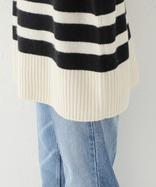 Deuxieme Classe（ドゥーズィエムクラス）の「*Wide border ニット