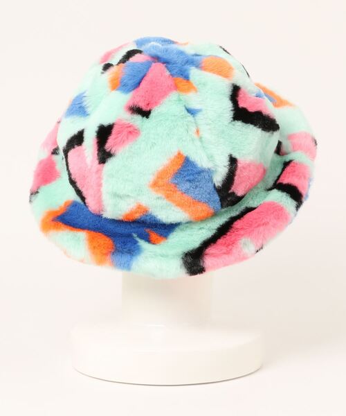 L.H.P Private Brand（エルエイチピープライベートブランド）の「ＫＩＲＩＮ　ＪＡＣＱ　ＥＣＯＦＵＲ　ＣＬＯＣＨＥ　ＨＡＴ（キャップ・レディース・ミント・F）」の2枚目の写真