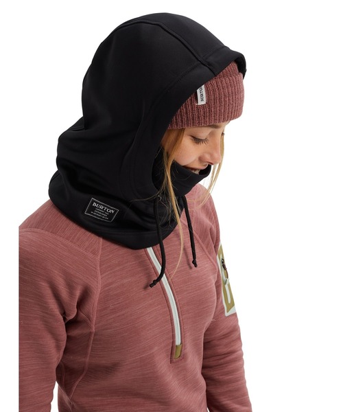 BURTON（バートン）の「Bonded フード（ネックウォーマー/スヌード・メンズ・ブラック/オリーブ・FREE/ONESIZE(L)）」の4枚目の写真