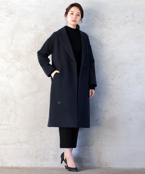 ENNEA(エンネア)の「【2022AWプレオーダー】手洗いできる♪MOCHIMODAバックパールハイネックもっちりリブニット(ニット/セーター・レディース・テラコッタ/キャメル/ブラック/アイボリー・M)」の17枚目の写真