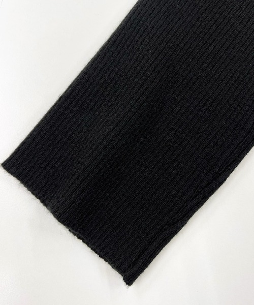 ENNEA(エンネア)の「【2022AWプレオーダー】手洗いできる♪MOCHIMODAバックパールハイネックもっちりリブニット(ニット/セーター・レディース・テラコッタ/キャメル/ブラック/アイボリー・M)」の22枚目の写真