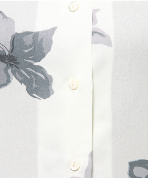 Omekashi（オメカシ）の「【Omekashi】オリジナル大花PTワンピース（ワンピース・レディース・ブラック/オフホワイト/グレー・ﾌﾘ-）」の13枚目の写真