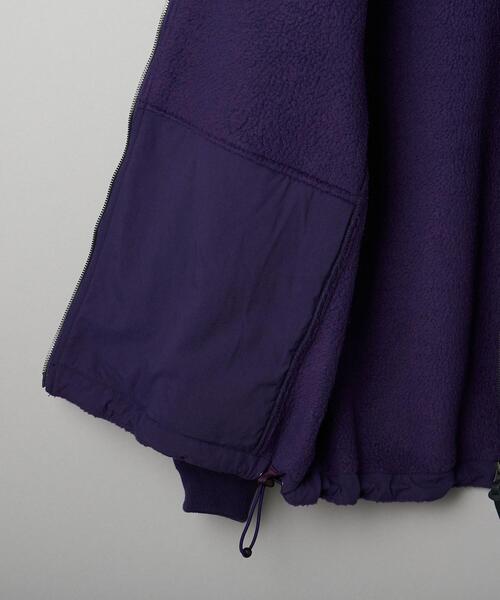 THE NORTH FACE PURPLE LABEL（ザ ノースフェイス パープルレーベル）の「【別注】 ＜THE NORTH FACE PURPLE LABEL＞ FIELD DENALI JACKET/アウター（その他アウター・メンズ・ブラック/ダークグレー/パープル・S/M/L/XL）」の22枚目の写真