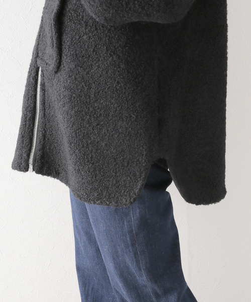 セール】【GANNI/ガニー】 ブークレウールコート（その他アウター）｜U