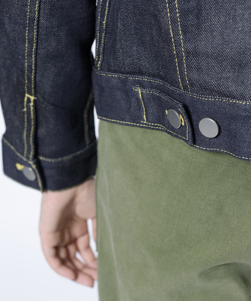 MILKFED.（ミルクフェド）の「DENIM JACKET（ブルゾン・レディース・インディゴブルー・SMALL/MEDIUM）」の6枚目の写真