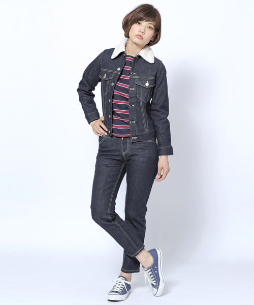 MILKFED.（ミルクフェド）の「DENIM JACKET（ブルゾン・レディース・インディゴブルー・SMALL/MEDIUM）」の7枚目の写真