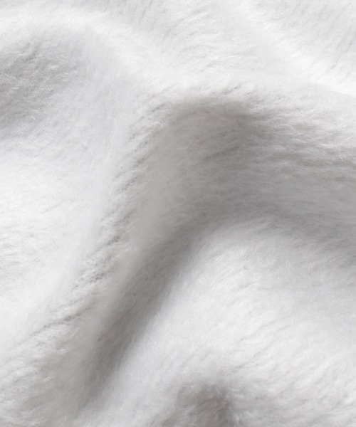 GLAZOS（グラソス）の「裏シャギー・ワッペントレーナー（スウェット・キッズ・グレー/カーキ/パープル・170cm/150cm/160cm/140cm）」の7枚目の写真