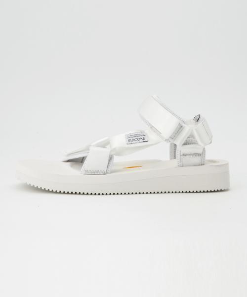suicoke(スイコック)の「SUICOKE×BEAMS / 別注 DEPA-V(サンダル・メンズ・ホワイト/グレー・10inch/9inch/7inch/8inch)」の6枚目の写真