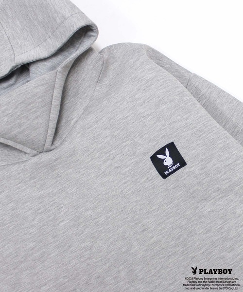 PLAYBOY（プレイボーイ）の「【GOLF】ゴルフウェア　PLAYBOYボンディングパーカー（パーカー・メンズ・ブラック/グレー・M/L/XL）」の9枚目の写真