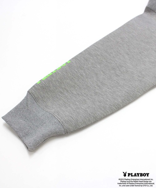 PLAYBOY（プレイボーイ）の「【GOLF】ゴルフウェア　PLAYBOYボンディングパーカー（パーカー・メンズ・ブラック/グレー・M/L/XL）」の14枚目の写真