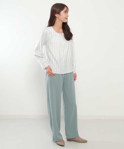 IKKA LOUNGE(イッカラウンジ)の「チャーム付きブラウス(シャツ/ブラウス・レディース・その他1/オフホワイト・S/M/L/XL)」の5枚目の写真