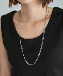 STYLE DELI | クリップチェーン70cm２連ロングネックレス(ネックレス)