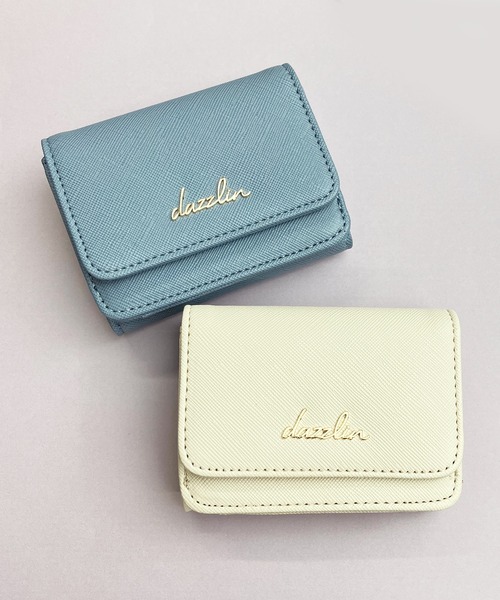 dazzlin（ダズリン）の「dazzlin/ダズリン　サフィアーノ フラワー柄プリント三つ折りミニウォレット（財布・レディース・ベージュ系その他/ブルー系その他/アイボリー/ピンク系その他/ブラック・FREE）」の13枚目の写真