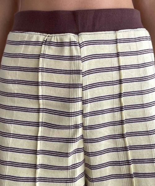 Miller(ミラー) パネルリブブラトップ＆ショーツSET