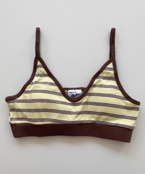 Miller(ミラー) パネルリブブラトップ＆ショーツSET