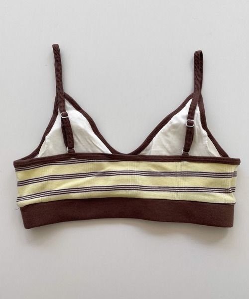 Miller(ミラー) パネルリブブラトップ＆ショーツSET