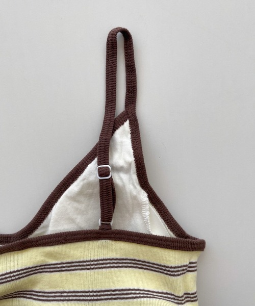 Miller(ミラー) パネルリブブラトップ＆ショーツSET