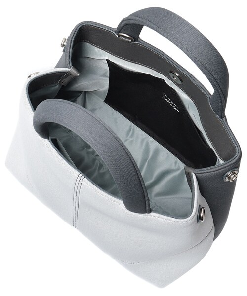 HIROKO HAYASHI（ヒロコハヤシ）の「◆SPUGNA(スプーニャ)2wayバッグ（ハンドバッグ・レディース・ホワイト系5/ブルー系4・00）」の7枚目の写真