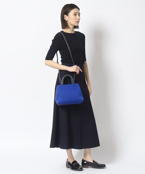 HIROKO HAYASHI（ヒロコハヤシ）の「◆SPUGNA(スプーニャ)2wayバッグ（ハンドバッグ・レディース・ホワイト系5/ブルー系4・00）」の13枚目の写真