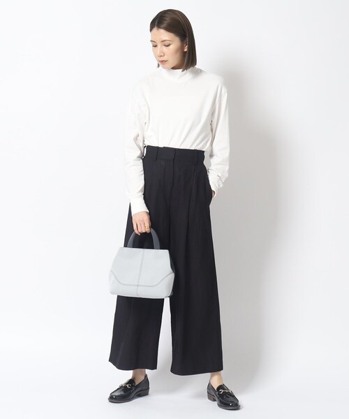 HIROKO HAYASHI（ヒロコハヤシ）の「◆SPUGNA(スプーニャ)2wayバッグ（ハンドバッグ・レディース・ホワイト系5/ブルー系4・00）」の8枚目の写真