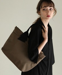 aity（アイティ）の「リボンハンドル/ナイロントートバッグ（トートバッグ）」