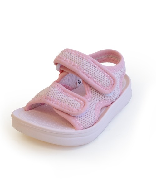 AmiAmi（アミアミ）の「キッズスポーツサンダル/軽量メッシュ素材（サンダル・キッズ・ピンク/ホワイト/オレンジ/ブラック/ダークグレー/ラベンダー/キャメル・14cm/16cm/18cm/15cm/17cm/19cm/20cm/21cm/22cm/23cm）」の14枚目の写真