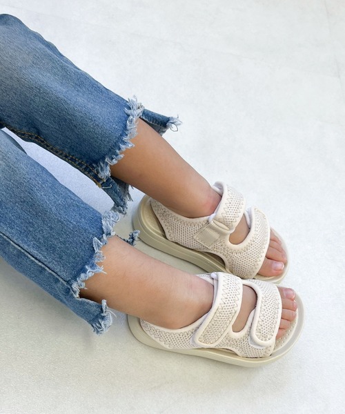 AmiAmi（アミアミ）の「キッズスポーツサンダル/軽量メッシュ素材（サンダル・キッズ・ピンク/ホワイト/オレンジ/ブラック/ダークグレー/ラベンダー/キャメル・14cm/16cm/18cm/15cm/17cm/19cm/20cm/21cm/22cm/23cm）」の15枚目の写真