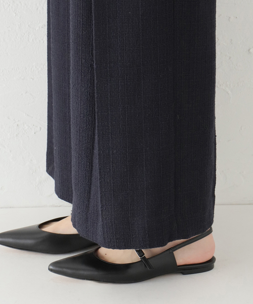 plage（プラージュ）の「Tweed ジャンプスーツ（サロペット/オーバーオール・レディース・ネイビー・36/38）」の14枚目の写真