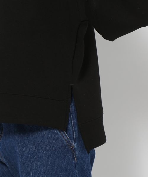 mysty woman（ミスティウーマン）の「【黒田真友香さんコラボ】ダンボールフーディ 191152（パーカー・レディース・ブラック/オフホワイト/ピンクベージュ・FREE）」の6枚目の写真