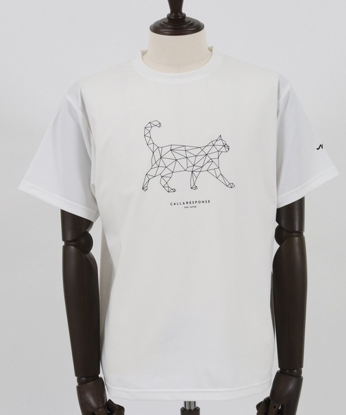 CALL&RESPONSE(コールアンドレスポンス)の「mt8221-プリント半袖TEE-ネコ(Tシャツ/カットソー・メンズ・ブラック/ホワイト・1/5/2/4)」の11枚目の写真