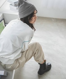 bohmal | ボリュームスリーブワッペン付きスウェット(スウェット)