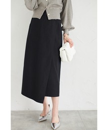 【ZOZO限定】ラップ風Aラインスカート