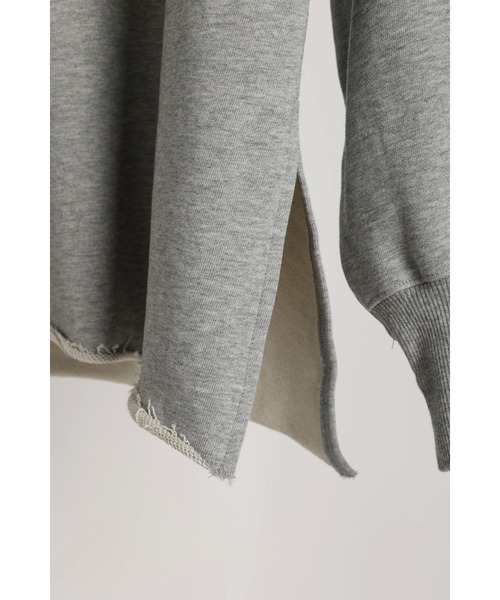 WoM(ワム)の「BACK OPEN SWEAT(スウェット・レディース・スミクロ/オフホワイト/グレー/ライトブルー・FREE)」の15枚目の写真