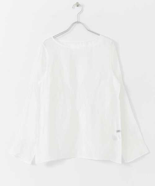 ITEMS URBANRESEARCH(アイテムズ アーバンリサーチ)の「シアープルオーバー(Tシャツ/カットソー・レディース・ブルー/オフホワイト/ブラック・FREE)」の15枚目の写真