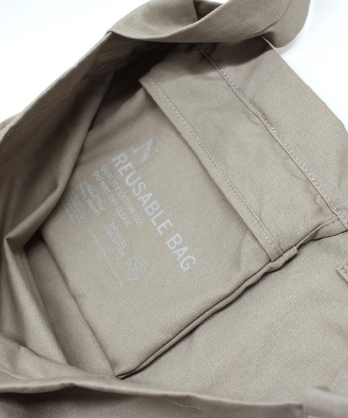 RNA-N（アールエヌエーエヌ）の「E4905 ＮリユーザブルショルダーＢＡＧ（ショルダーバッグ・レディース・ホワイト/ブラック/グレイッシュベージュ・FREE）」の6枚目の写真