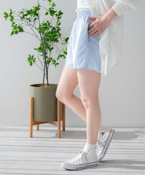 WEGO(ウィゴー)の「WEGO/【セットアップ対応】イージーショートパンツ(スラックス・レディース・その他1/サックスブルー/ブルー系その他4/ホワイト・FREE)」の22枚目の写真