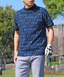 楽天市場】23区GOLF ニジュウサンクゴルフ 半袖ポロシャツ 総柄