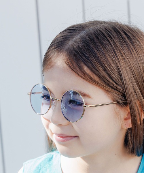 BAYFLOW（ベイフロー）の「[KIDS]サングラス マル（サングラス・キッズ・ブルー/ピンク・FREE）」の7枚目の写真