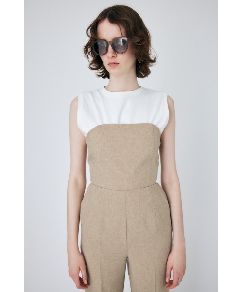 MOUSSY(マウジー)の「SUVIN GIZA BASIC タンクトップ(タンクトップ・レディース・ブルー/ブラック/グリーン/ライトオレンジ系/ホワイト/ライトグリーン/ネイビー/ホワイト系その他/ブラック系その他/ピンク/ライトパープル・1/2)」の18枚目の写真