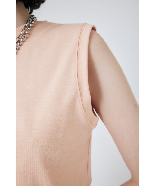 MOUSSY(マウジー)の「SUVIN GIZA BASIC タンクトップ(タンクトップ・レディース・ブルー/ブラック/グリーン/ライトオレンジ系/ホワイト/ライトグリーン/ネイビー/ホワイト系その他/ブラック系その他/ピンク/ライトパープル・1/2)」の20枚目の写真