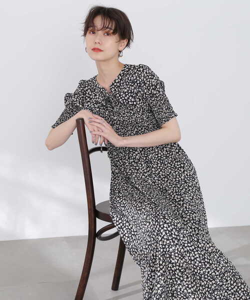 N.(N. Natural Beauty Basic)(エヌエヌナチュラルビューティーベーシック)の「【S Size Line】◆シャーリングボレロワンピース(ワンピース・レディース・ブラック系その他/ブルー系その他・SMALL/MEDIUM)」の19枚目の写真