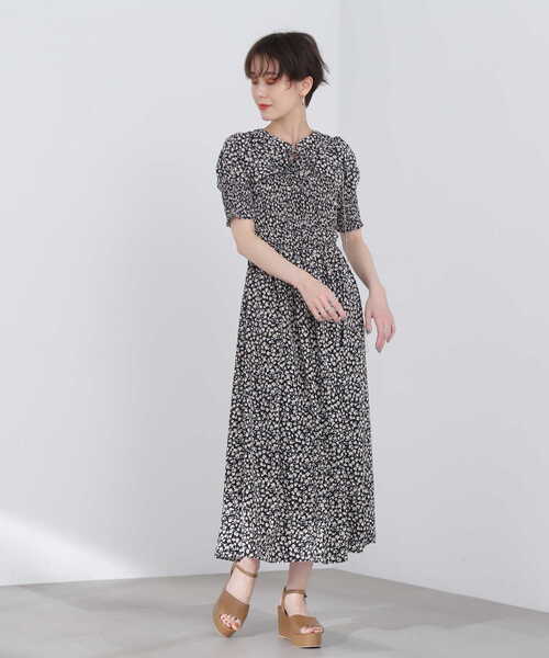 N.(N. Natural Beauty Basic)(エヌエヌナチュラルビューティーベーシック)の「【S Size Line】◆シャーリングボレロワンピース(ワンピース・レディース・ブラック系その他/ブルー系その他・SMALL/MEDIUM)」の22枚目の写真