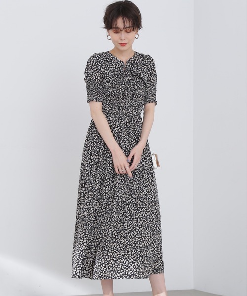 N.(N. Natural Beauty Basic)(エヌエヌナチュラルビューティーベーシック)の「【S Size Line】◆シャーリングボレロワンピース(ワンピース・レディース・ブラック系その他/ブルー系その他・SMALL/MEDIUM)」の13枚目の写真