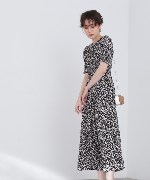 N.(N. Natural Beauty Basic)(エヌエヌナチュラルビューティーベーシック)の「【S Size Line】◆シャーリングボレロワンピース(ワンピース・レディース・ブラック系その他/ブルー系その他・SMALL/MEDIUM)」の15枚目の写真