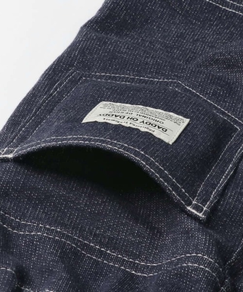 Daddy Oh Daddy（ダディーオーダディー）の「デニムニット５分丈ハーフパンツ（デニムパンツ・キッズ・ネイビー・110/120/130/140/100）」の5枚目の写真