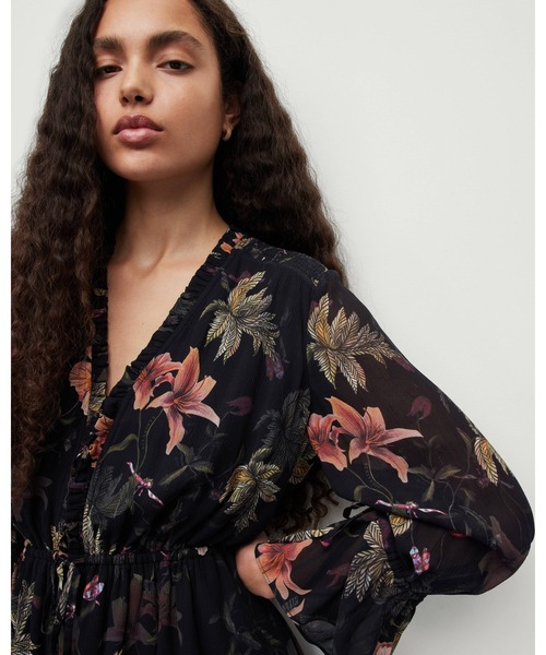 ALLSAINTS（オールセインツ）の「DARIA VIVIANA FLORAL PLAYSUIT